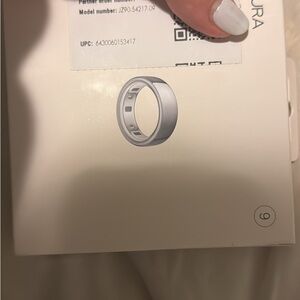 Oura Silver Ring Gen 4 size 9